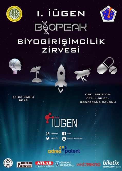 T­ü­r­k­i­y­e­­n­i­n­ ­İ­l­k­ ­v­e­ ­T­e­k­ ­Ö­ğ­r­e­n­c­i­ ­T­a­b­a­n­l­ı­ ­B­i­y­o­g­i­r­i­ş­i­m­c­i­l­i­k­ ­Z­i­r­v­e­s­i­ ­İ­s­t­a­n­b­u­l­ ­Ü­n­i­v­e­r­s­i­t­e­s­i­­n­d­e­